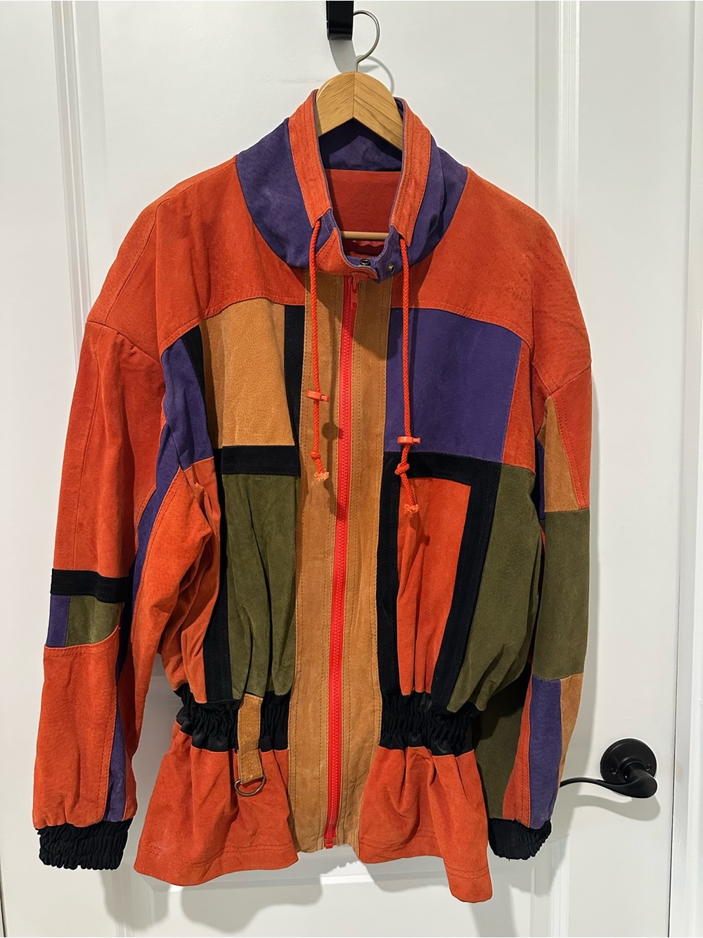 Don’t Stop Vintage 80s Leather Jacket M
